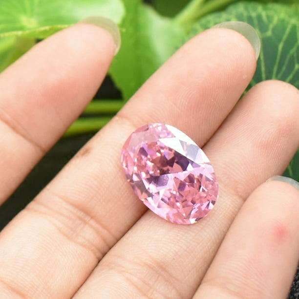 AAAAA Natural Pink Sapphire Oval Faceted Cut VVS Loose Gemstone U Pick Size